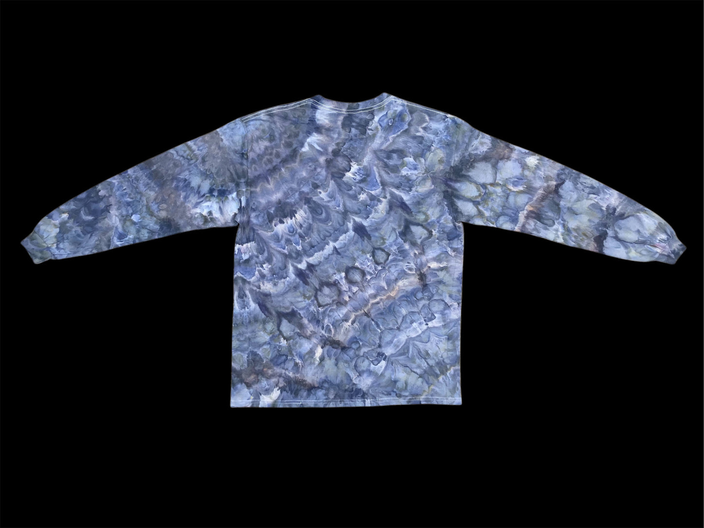 Twisted Pillars Ice Dyed Long Sleeve Shirt