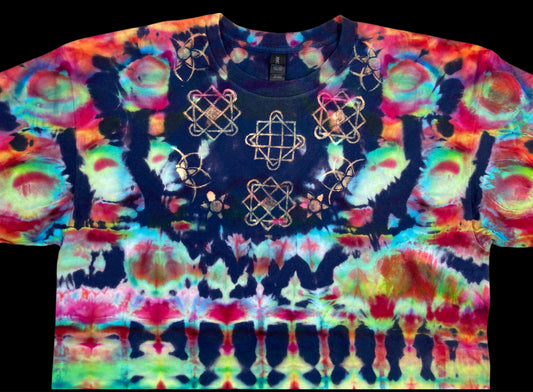 Klinky Reverse Ice Tie Dye T-Shirt XL