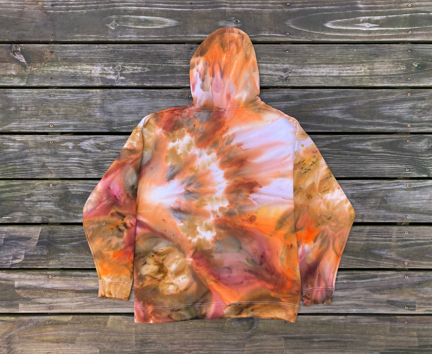 Fall & Ice Twists Tie Dye Hoodie