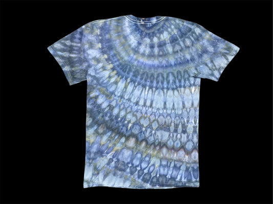 Blue Hurricane Ice Tie Dye T Shirt