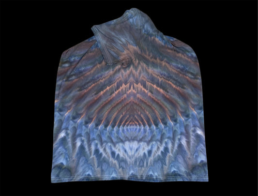 Side Ripple Ice Tie Dye T-Shirt XL
