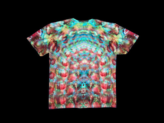 Psychedelic Towers Ice Tie Dye T-Shirt