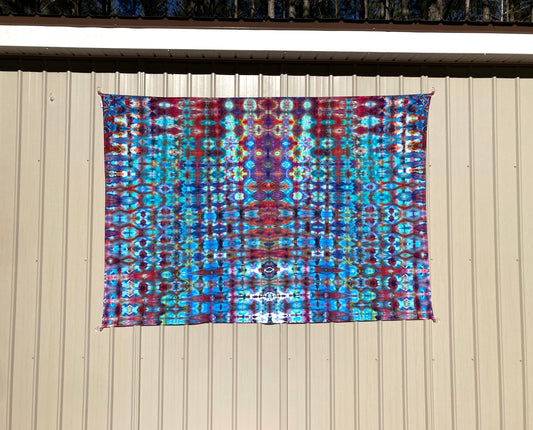 58” X 90” Glitched Out Tapestry