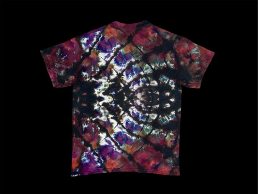 Reverse Rolling Bloom Ice Tie Dye T-Shirt Medium
