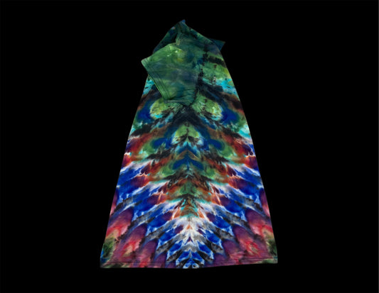 Side Rolled Spine Revere Ice Tie Dye T-Shirt Small