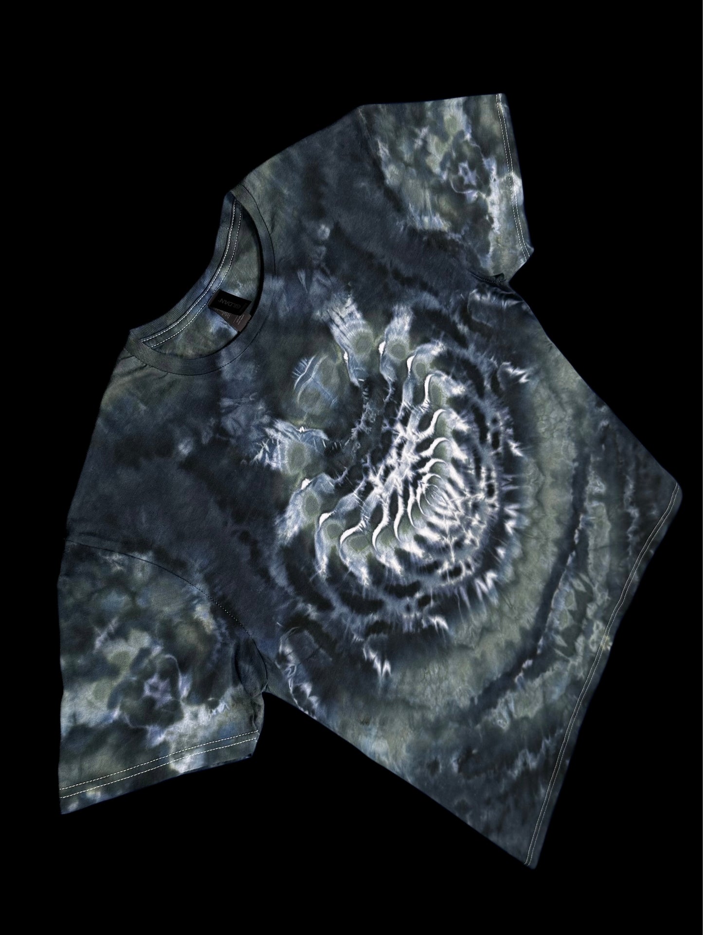 Gemstone Abstract Ice Tie Dye T-Shirt Large