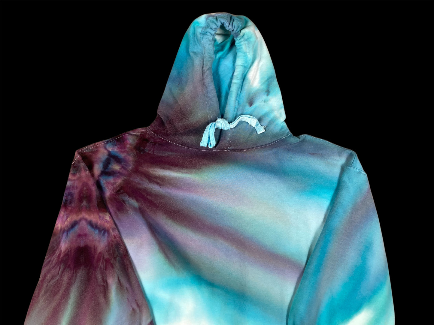 Gravity Flow Ice Tie Dye Hoodie Large