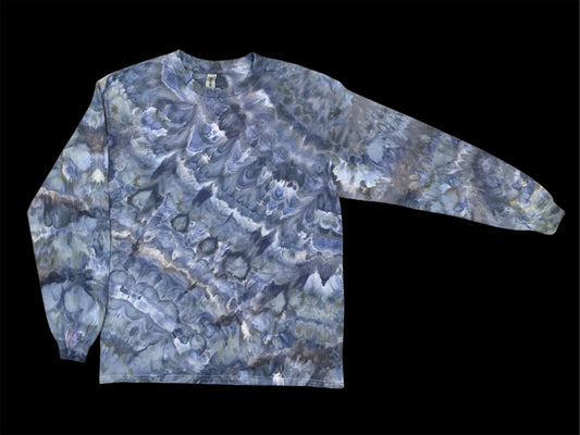 Twisted Pillars Ice Dyed Long Sleeve Shirt