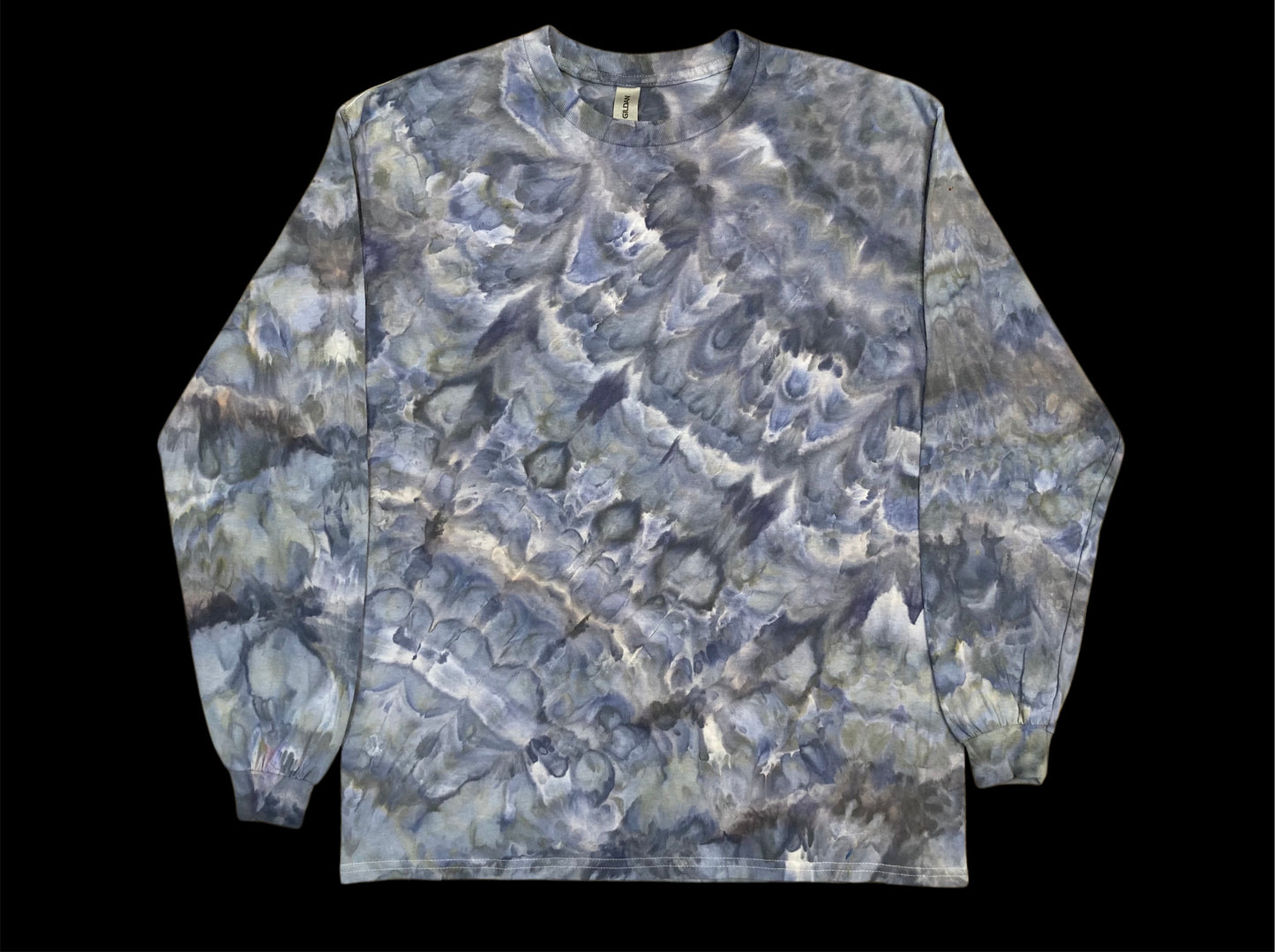 Twisted Pillars Ice Dyed Long Sleeve Shirt