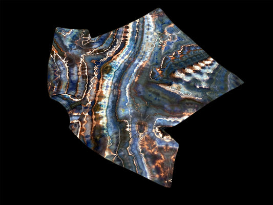 Jagged Geode Twister Ice Tie Dye T-Shirt