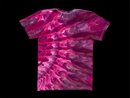 Cosmic Roll Side Bloom Ice Tie Dye T Shirt