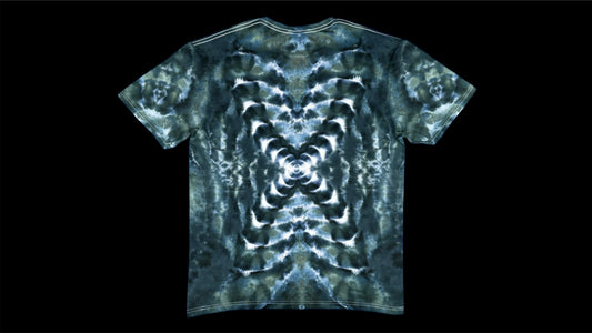 Gemstone Abstract Ice Tie Dye T-Shirt Large