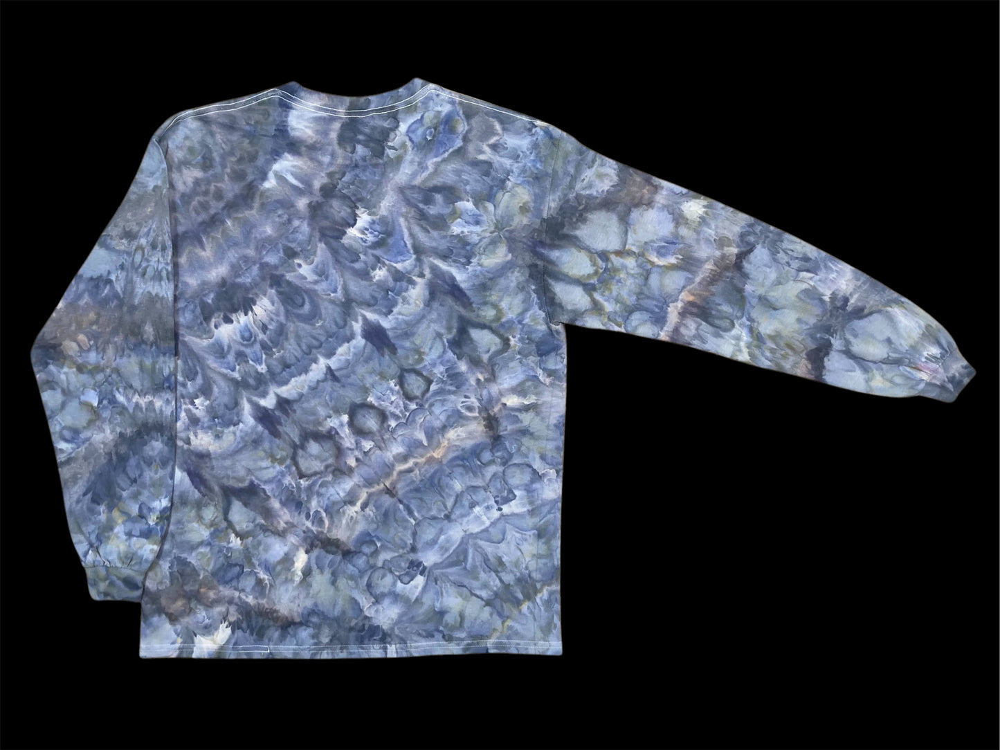 Twisted Pillars Ice Dyed Long Sleeve Shirt