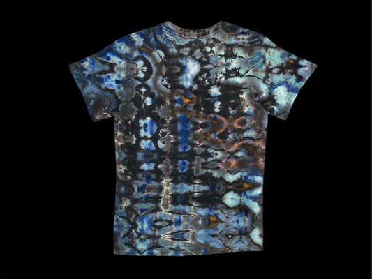 Reverse Dyed Glitch Tie Dye T Shirt