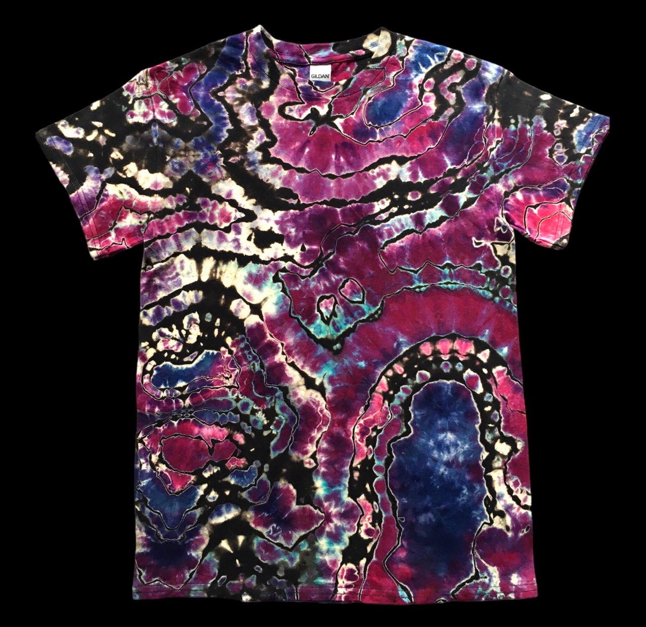 Reverse Dyed Geode Styled Shirt