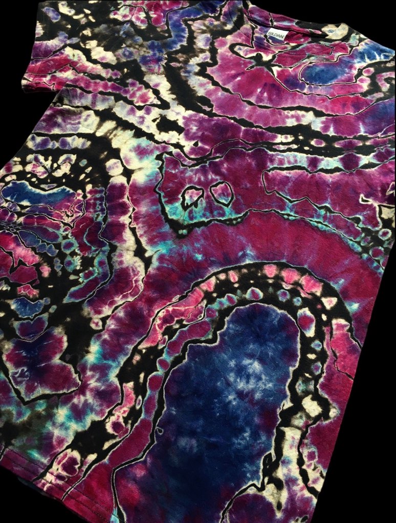 Reverse Dyed Geode Styled Shirt