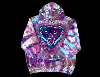 Melt Your Bear Ice Tie Dye Hoodie XL