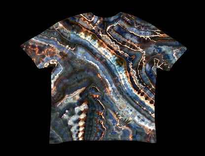 Jagged Geode Twister Ice Tie Dye T-Shirt