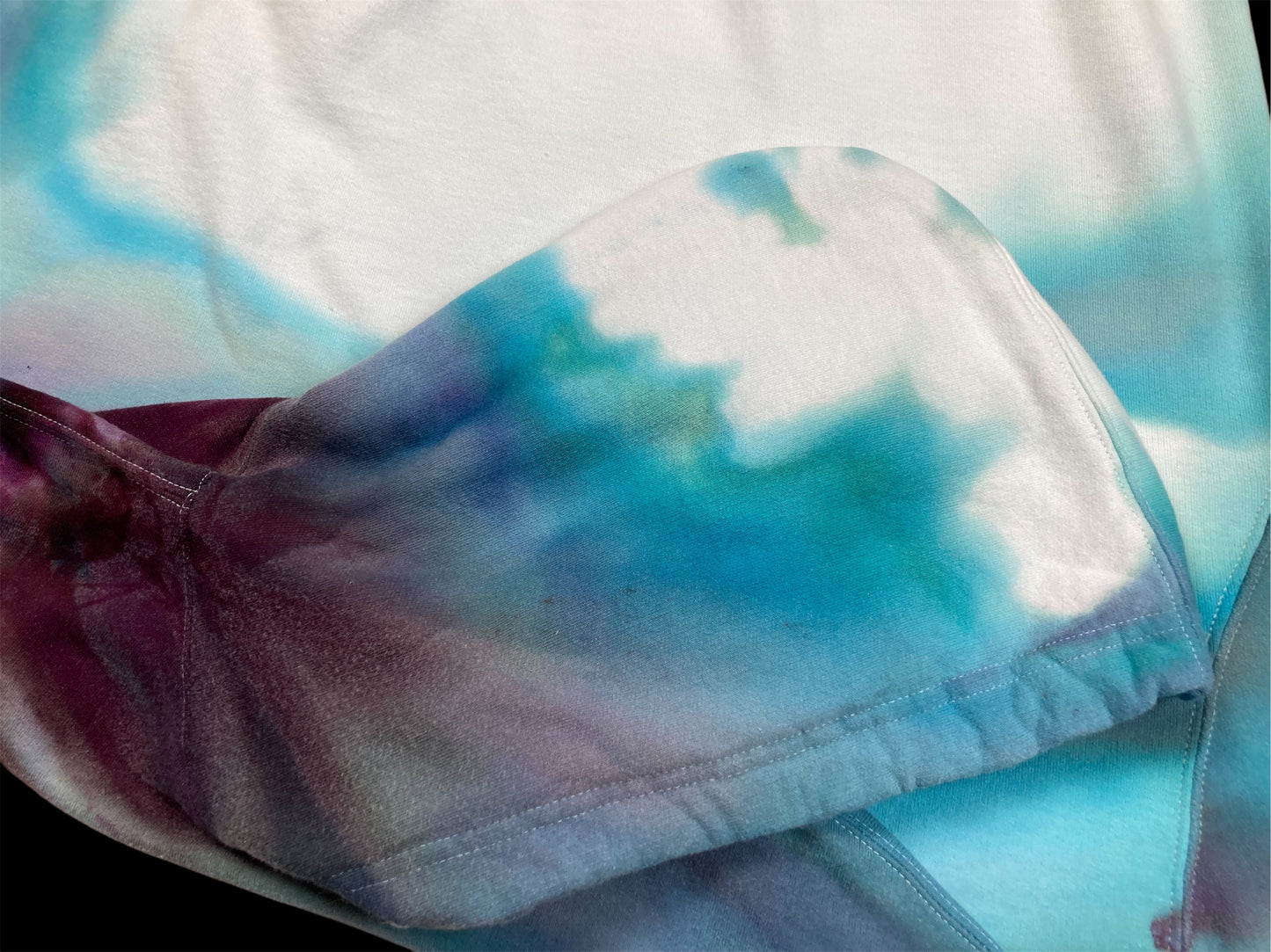 Gravity Flow Ice Tie Dye Hoodie Large