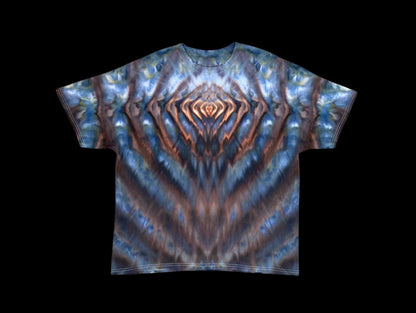 Pillars Roll & Twist Ice Tie Dye T-Shirt 2x