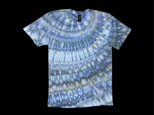 Blue Hurricane Ice Tie Dye T Shirt