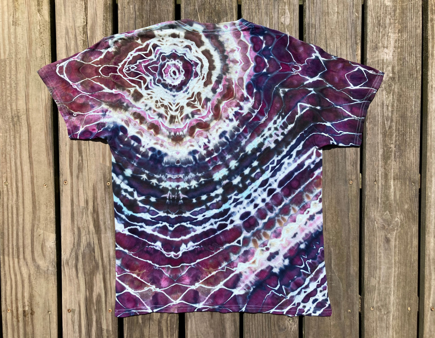 Jagged Geode Ice Tie Dye T Shirt