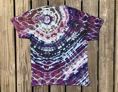 Jagged Geode Ice Tie Dye T Shirt