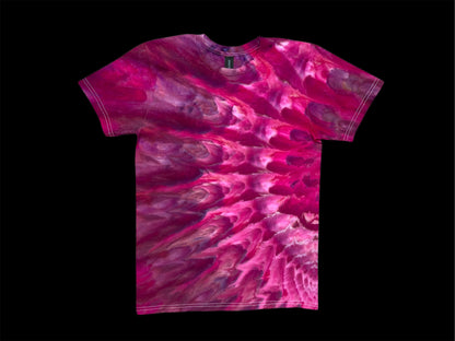 Cosmic Roll Side Bloom Ice Tie Dye T Shirt