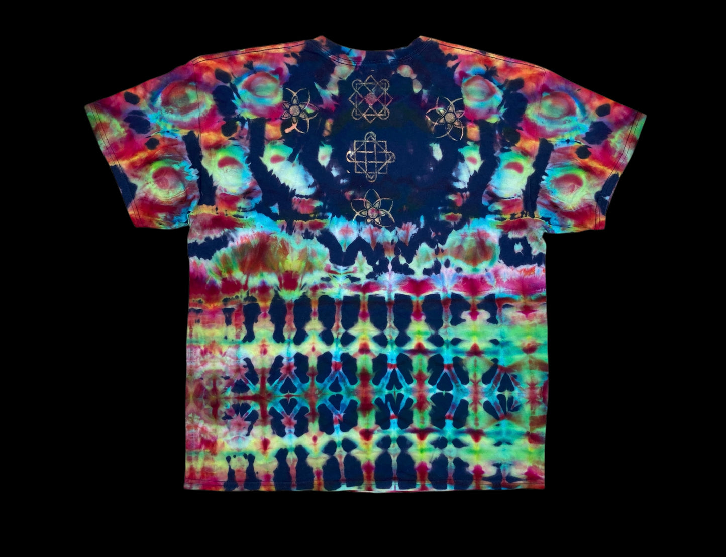 Klinky Reverse Ice Tie Dye T-Shirt XL