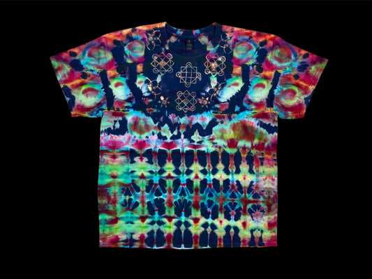 Klinky Reverse Ice Tie Dye T-Shirt XL