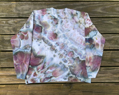 Brushed Steel Ice Twist Tie Dye Sweater