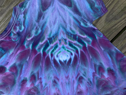 Cosmic Bloom Ice Dyed T Shirt