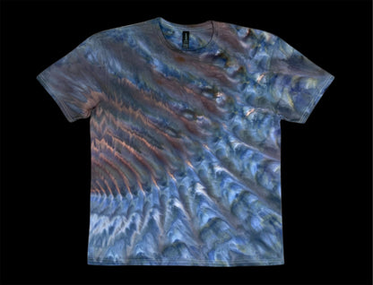 Side Ripple Ice Tie Dye T-Shirt XL