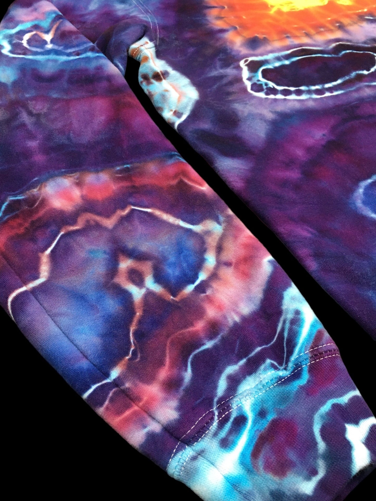 Ice Dyed Mushroom And Geode Sweater