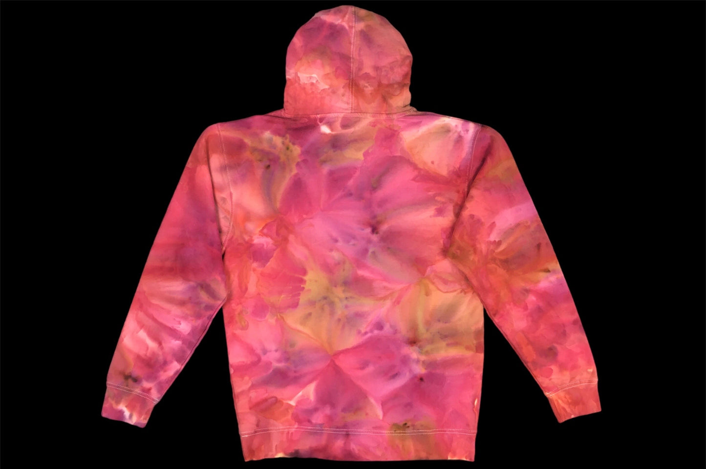 Ice Dyed Blooming Tie Dye Hoodie