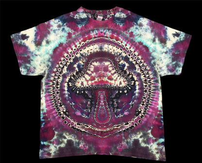 Reverse Dyed Mushroom Shirt With Spine