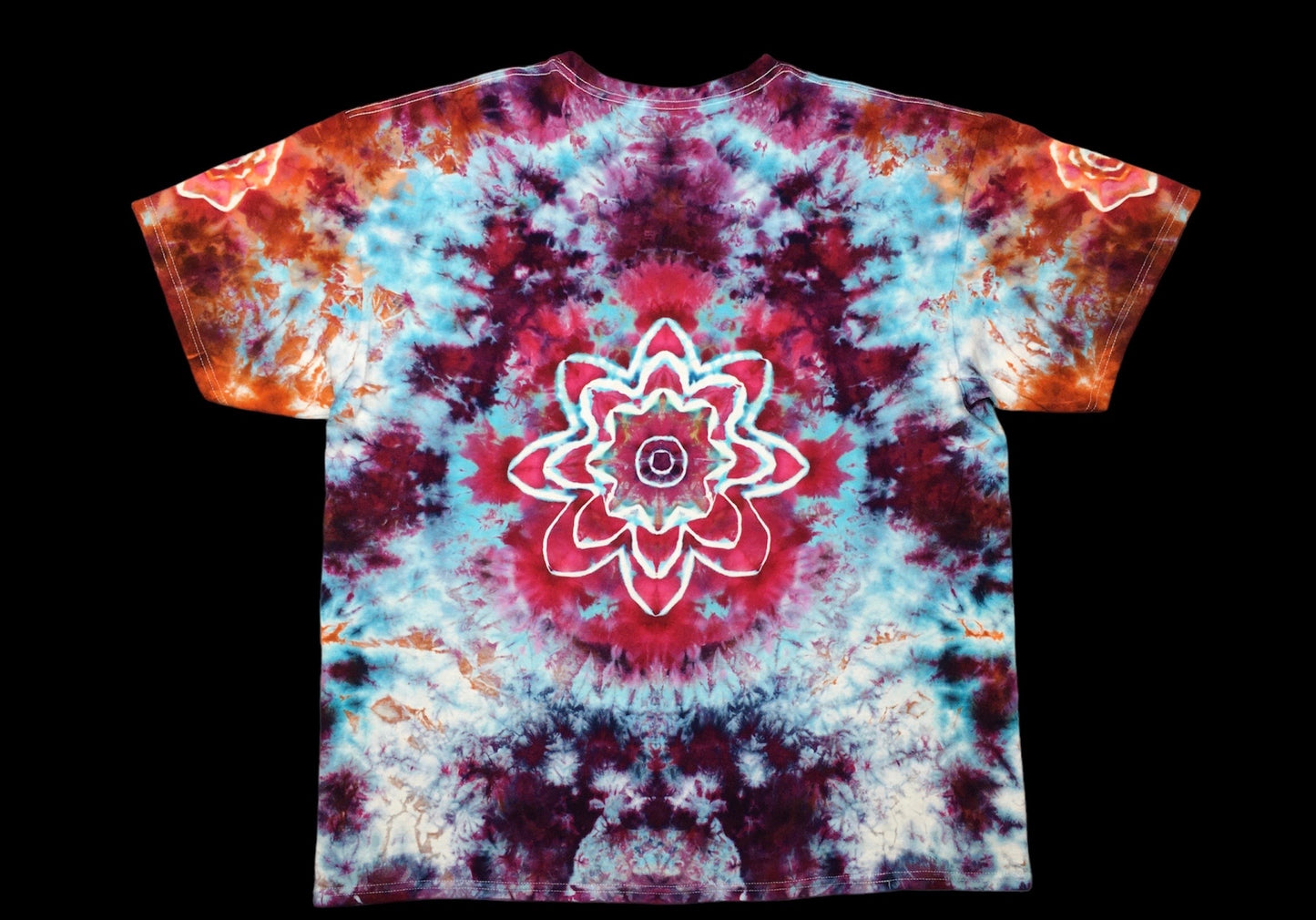 2 Sided Ron Star Lotus Ice Dye