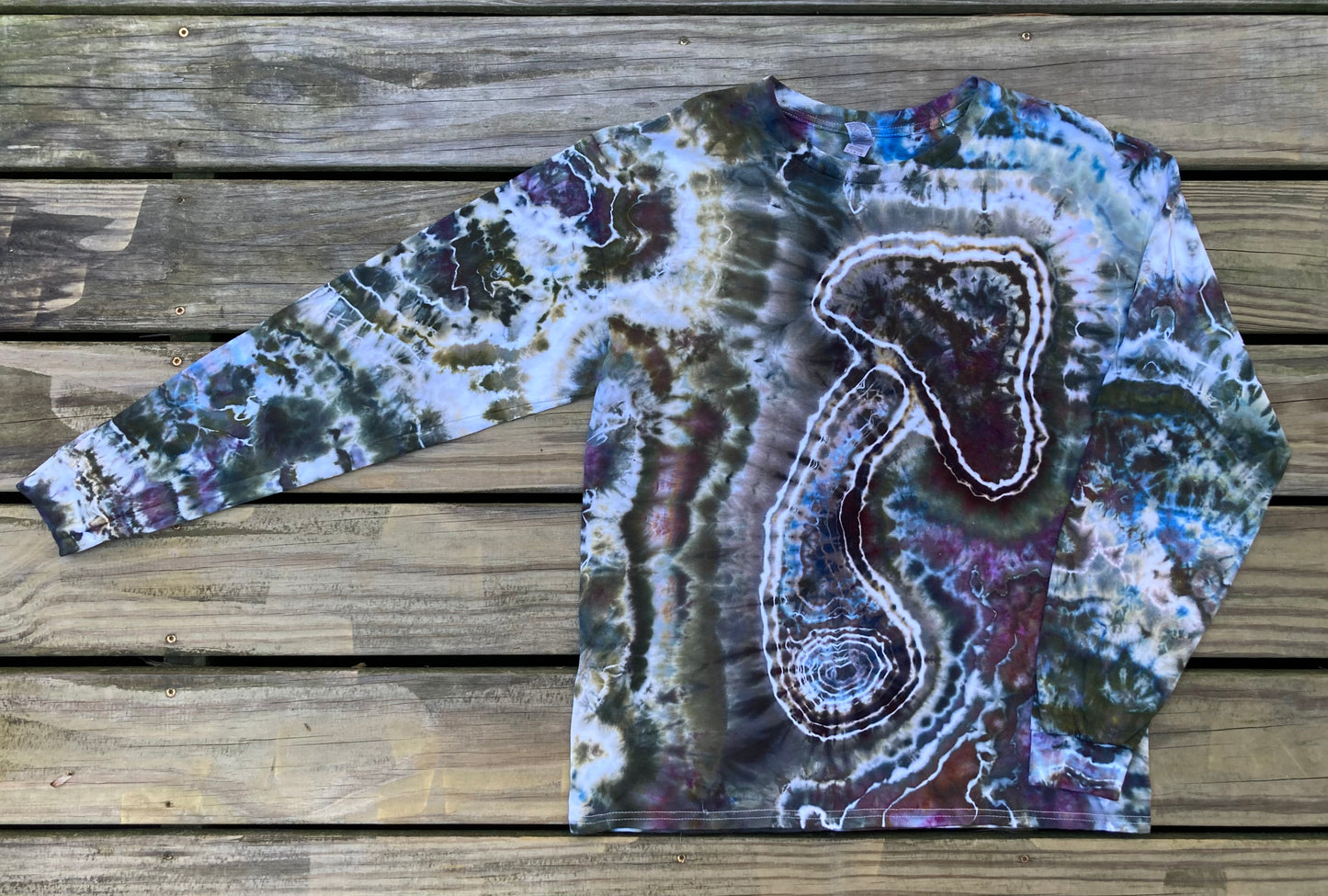 Fall Mushroom Tie Dye