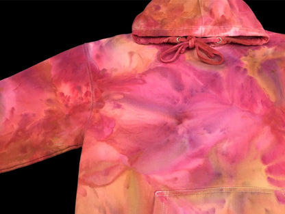 Ice Dyed Blooming Tie Dye Hoodie