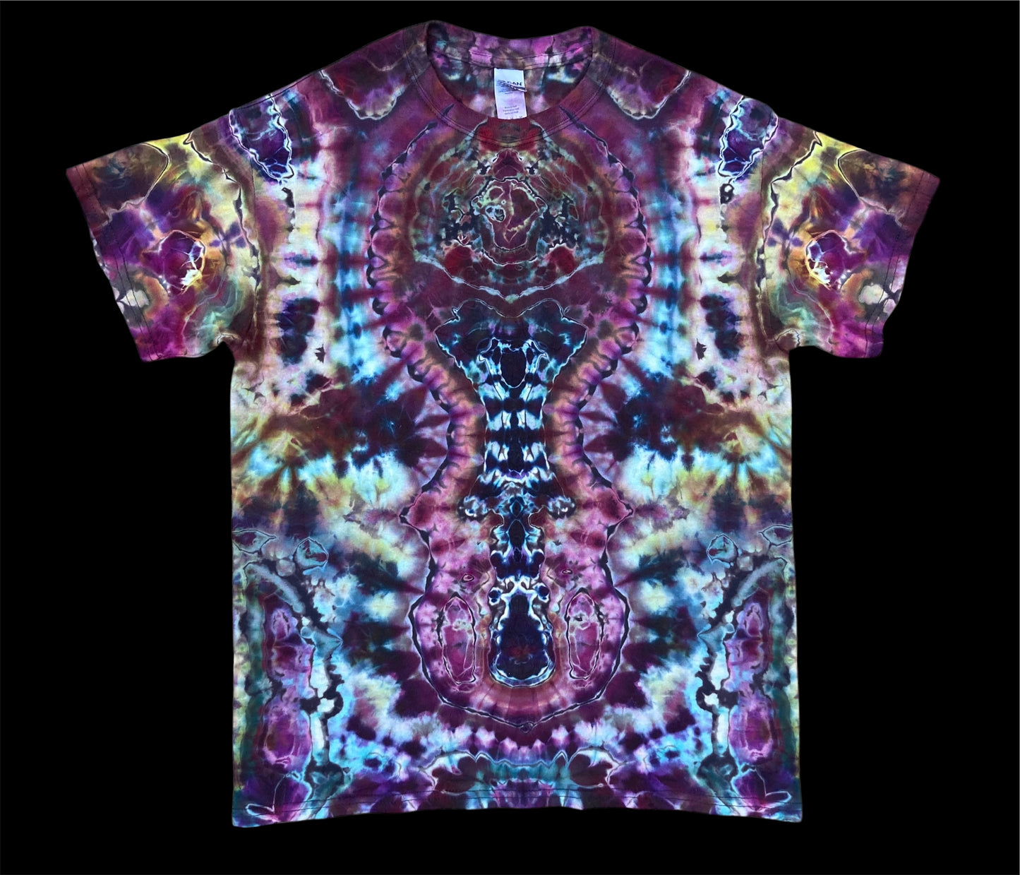Reverse Alien Artifact Tie Dye T-Shirt Medium