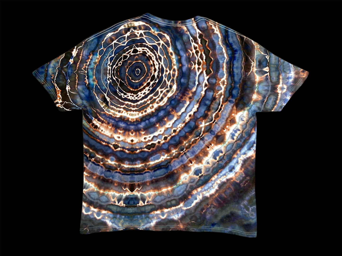 Jagged Geode Twister Ice Tie Dye T-Shirt