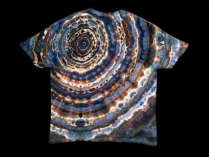 Jagged Geode Twister Ice Tie Dye T-Shirt