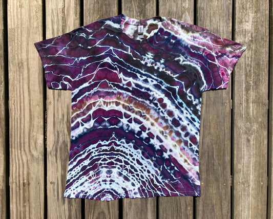 Jagged Geode Ice Tie Dye T Shirt