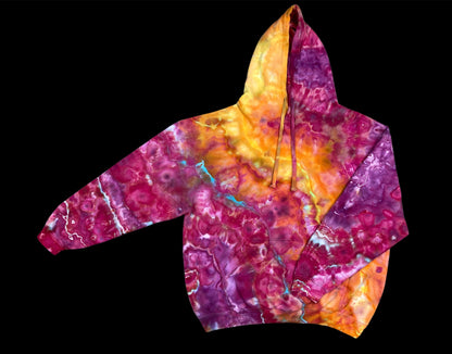 Summer Lava Geode Ice Tie Dye Hoodie XL