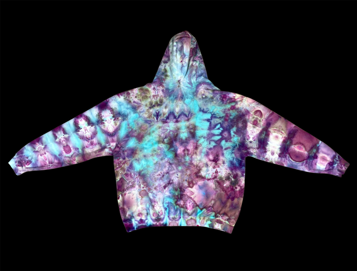 Melt Your Bear Ice Tie Dye Hoodie XL