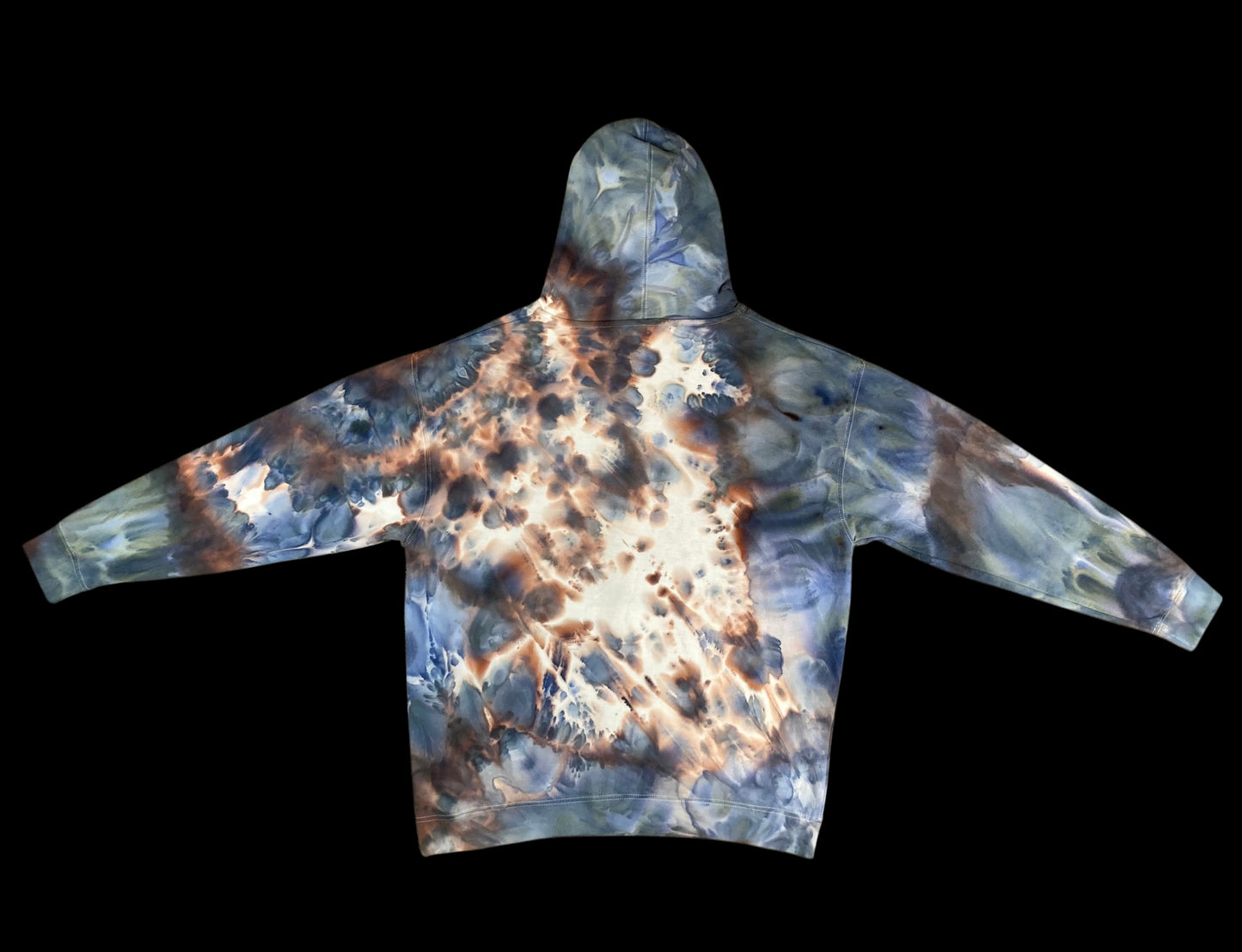 Pillar Burst Ice Tie Dye XL Hoodie