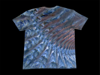 Side Ripple Ice Tie Dye T-Shirt XL