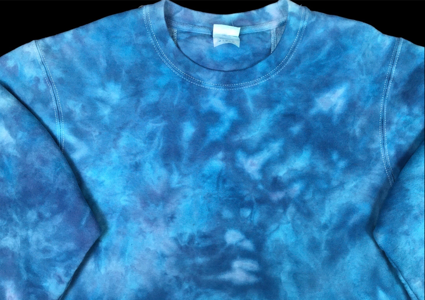 Ice Dyed "It's The Blues" Sweater