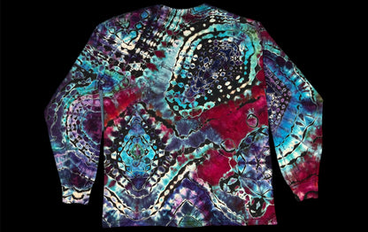 Multi Dimensional Reverse Ice Dyed Long Sleeve