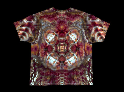 Rippled Deity & Butterfly Roll Ice Tie Dye T-Shirt